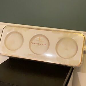 Thymes Frasier Fir Large Tea Light 3 Pc. Set - Large 1.5 Oz Each